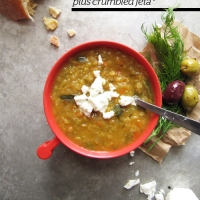 Recipe of the Week: Lemony Lentil Soup with Dill and Feta